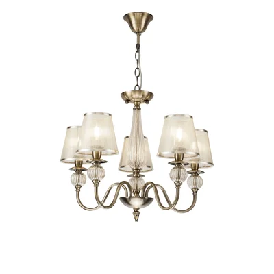 Подвесная люстра Freya Inessa FR2685PL-05BZ