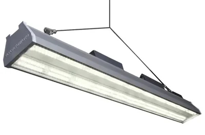 Светильник ПОЛЮС VS403 100W-13500Lm 5000-5500К ОПАЛ IP65 на тросовом подвесе