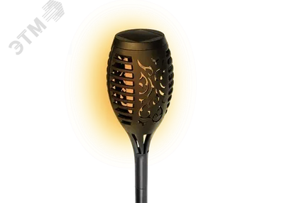 Светильник ландшафтный SLR-S08 с солнечной батареей устанавливается в грунт ФАZА