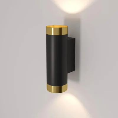 Бра Elektrostandard Poli MRL 1016 черный/золото 4690389184116