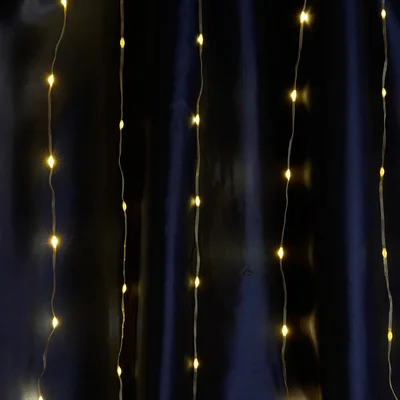 Светодиодная гирлянда Feron CL26 занавес Водопад 2*2м + 3м 230V 2700К, статичная