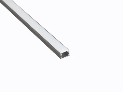 Профиль накладной LEDS POWER СПН1510 алюм. черный с призм.рассеивателем 2м 008387