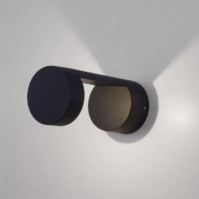 Уличный настенный светодиодный светильник Elektrostandard Nimbus 1540 Techno Led черный 4690389172502