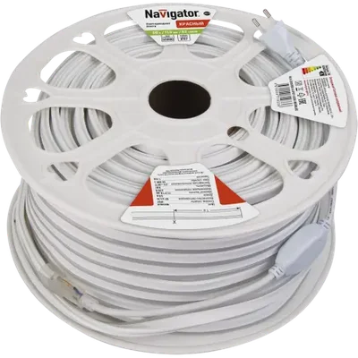 Светодиодная лента NLS-2835R92-9-IP67-220V-NEONLED 9Вт 220В красный IP67 50м