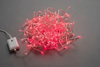 LED-BW-200-10M-240V-R, красная на прозрачном пров