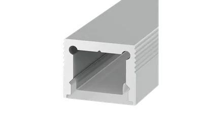 Алюминиевый профиль Design LED LS1613, 2500 мм, анодированный LS.1613-R