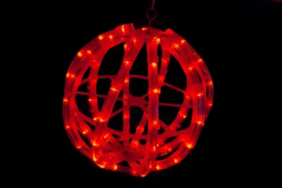 LED-DBL-Y-240V-R LED- Шар D30см красный