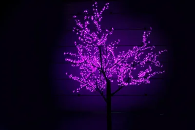 CBL-2.5-1728 LED вишня H:2,5m D2,0 м., фиолетовое