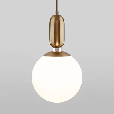 Подвесной светильник Eurosvet Bubble 50197/1 латунь