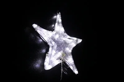 XM-DR-2D-SF00387-24V W Светодиодная звезда, 30 см