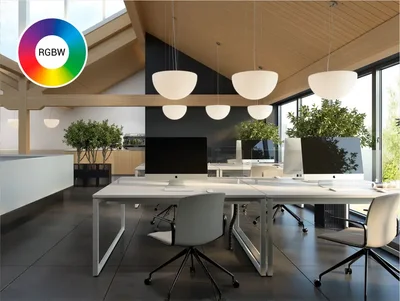 Светильник подвесной Полусфера SEMISPHERE_P (E27) 80 IP40 RGBW (set)