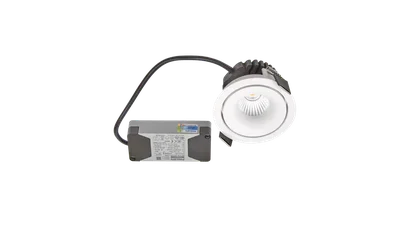 Светильник потолочный встраиваемый, Белый, 8Вт, IP20, Нейтральный белый (3000К) , 025712