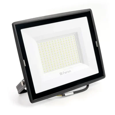 Прожектор светодиодный 2835 SMD 150W 6400K IP65 AC230V/50Hz, черный, LL-923