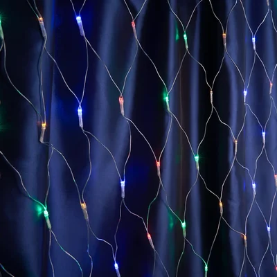 Светодиодная гирлянда Feron CL31 сеть 3х2,7м + 3м 230V мультиколор