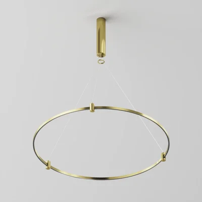 Основание круглое D800мм для трековых светильников Flarity TFC-Flar-H01-BS, латунь