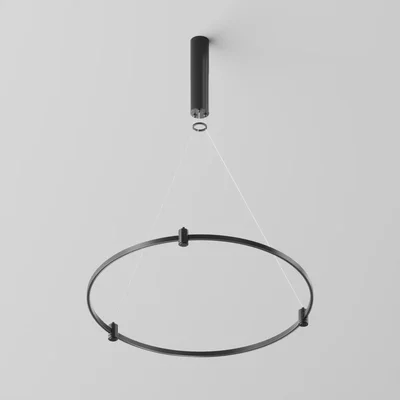 Основание круглое D650мм для трековых светильников Flarity TFC-Flar-H02-B, черный