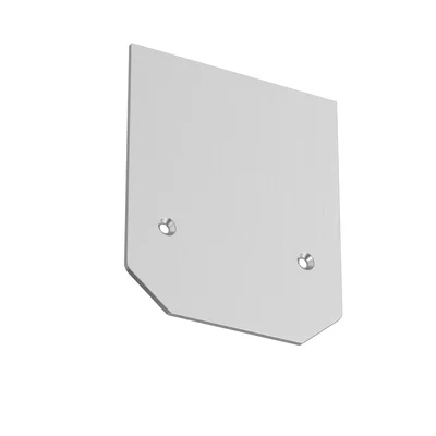 Заглушка торцевая для профиля TRA004MP-21S S35 серый, TRA004MPEC-21S