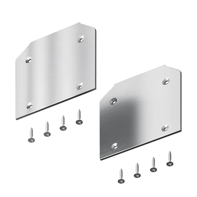 Заглушка торцевая к профилю, 2шт, TRA010MPEC-21S