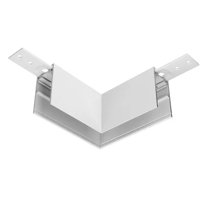 Коннектор угловой Exility накладной белый, TRA034HCL-41W