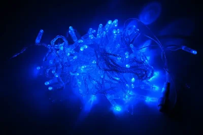 LED-PLR-192-20M-24V-B/W-F(CW)-W/O(Wire 2.3mm), синий/белый FLASH, бел. пр, соед.(без шнура)Нов Кон