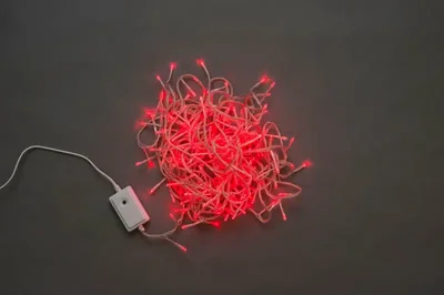 LED-BW-200-20M-240V-R, красная на прозрачном пров