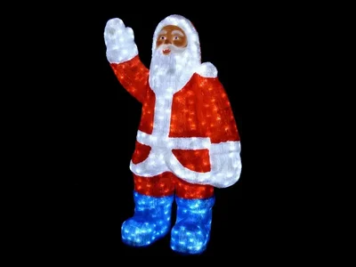 IMD-FACH-02 Дед Мороз 3Dбел 2080led,120x80, 24V