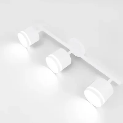 Спот на основании GWL-3GX53-M-IP20 Тройной Белый с боковым рассеивателем Башня, 661740