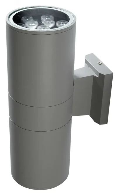 Светильник светодиодный фасадный PWL-300110/30D 2x9w 6500K GR IP65, 2857941B