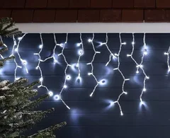 Светодиодная гирлянда Бахрома: характеристики и применение