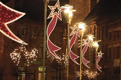 Виды светодиодных консолей для уличной иллюминации