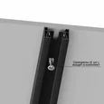 Шинопровод накладной Skylite Однофазный 220В-2м, чёрный