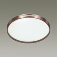 2075/DL PALE SN 000 Светильник пластик/белый/коричневый LED 48Вт 3000-6300K D390 IP43 пульт ДУ GETA COFFEE