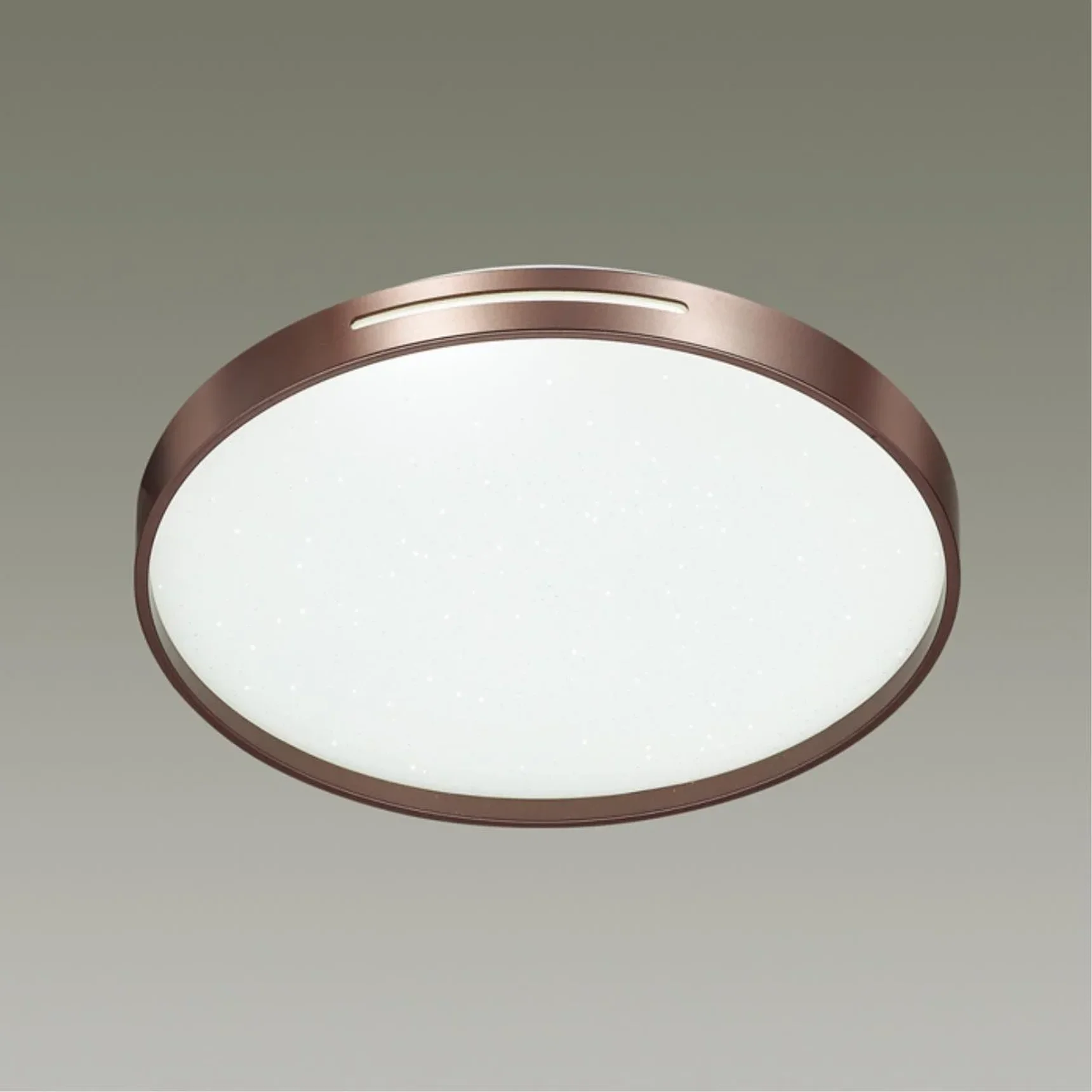 2075/DL PALE SN 000 Светильник пластик/белый/коричневый LED 48Вт 3000-6300K D390 IP43 пульт ДУ GETA COFFEE