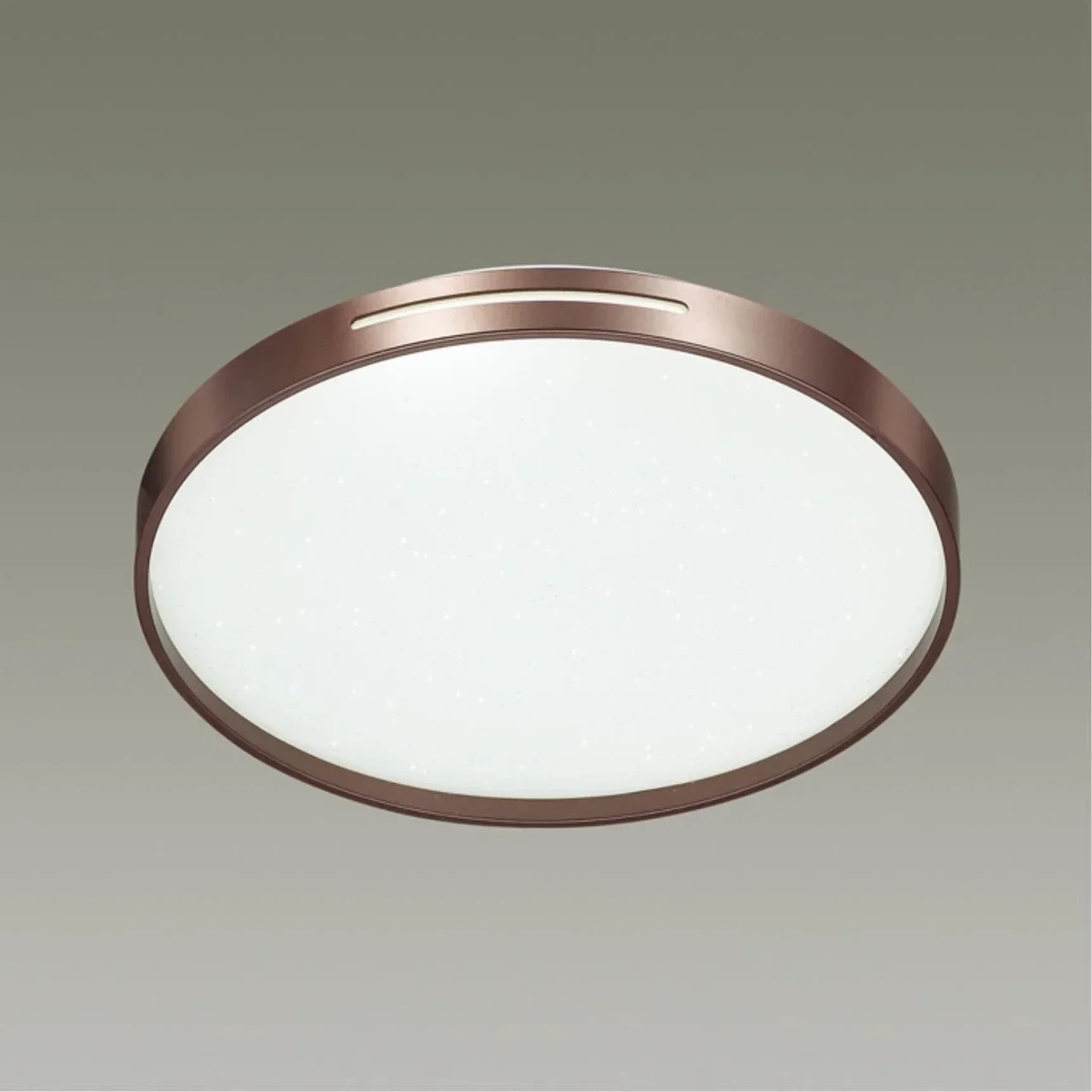 2075/DL PALE SN 000 Светильник пластик/белый/коричневый LED 48Вт 3000-6300K D390 IP43 пульт ДУ GETA COFFEE