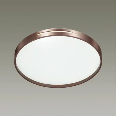 2075/DL PALE SN 000 Светильник пластик/белый/коричневый LED 48Вт 3000-6300K D390 IP43 пульт ДУ GETA COFFEE