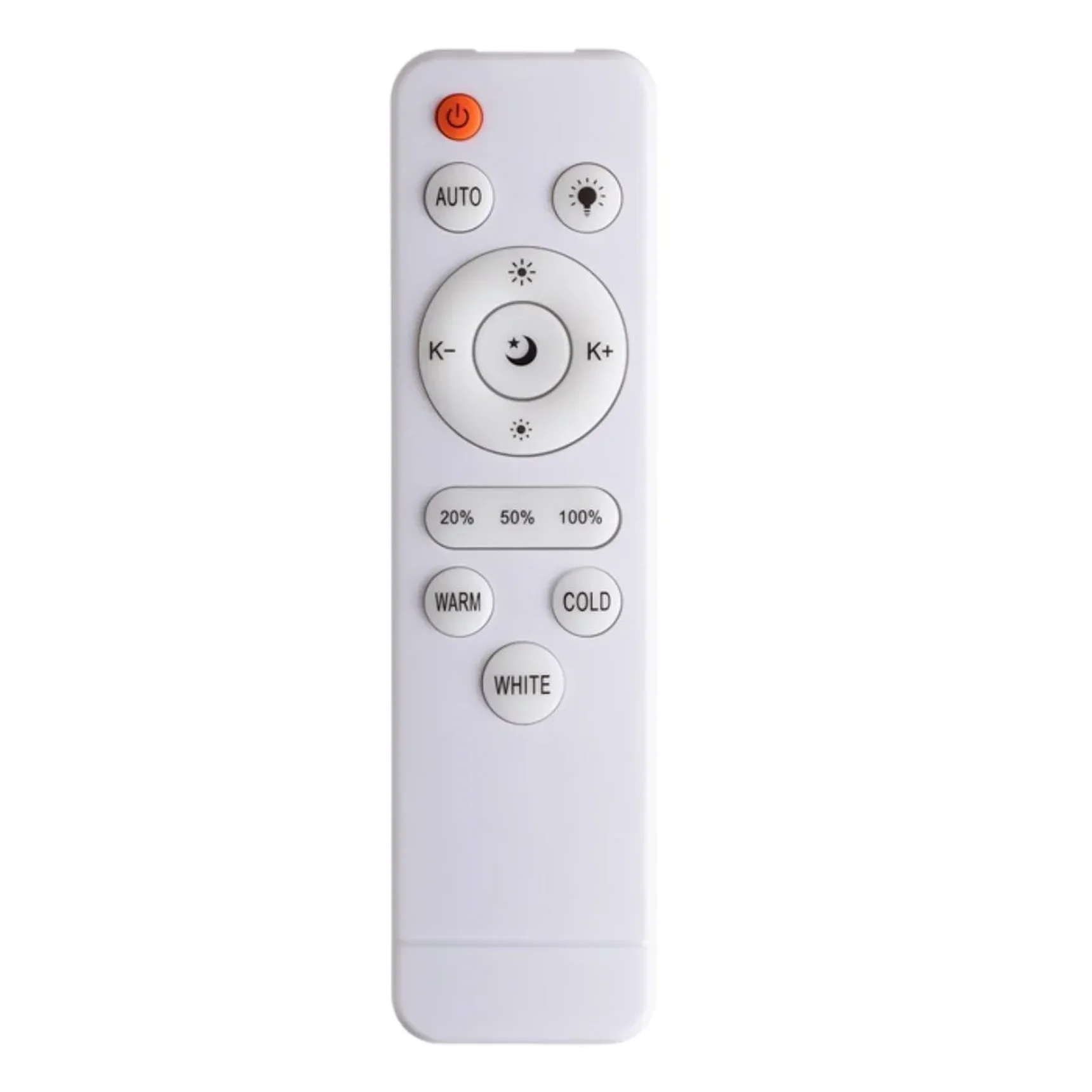 2075/DL PALE SN 000 Светильник пластик/белый/коричневый LED 48Вт 3000-6300K D390 IP43 пульт ДУ GETA COFFEE