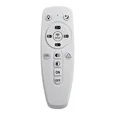 3043/EL TAN SN 000 Светильник пластик/золот. LED 72Вт 3000-6500К D490 IP43 пульт ДУ/ LampSmart LASSA