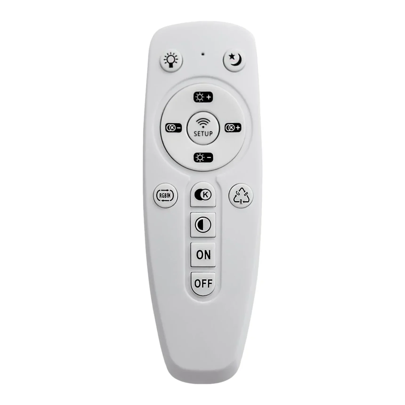 3043/EL TAN SN 000 Светильник пластик/золот. LED 72Вт 3000-6500К D490 IP43 пульт ДУ/ LampSmart LASSA