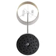 8250/2F MODERNI LN26 527 никель/бежевый, металл/текстиль Торшер Е27 2*60W 220V NIKKI
