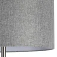 8251/2F MODERNI LN26 530 никель/серый, металл/текстиль Торшер Е27 2*60W 220V NIKKI