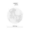 7726/ELN PALE SN 115 Светильник пластик/мульти LED 76Вт 3000/4000/6000К D475 IP43 CCT SUN