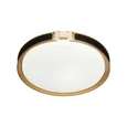 7667/ELN COLOR SN 132 Светильник пластик/черн/золот LED 76Вт 3000/4000/6000К D505 IP43 CCT FAVEMO BLACK