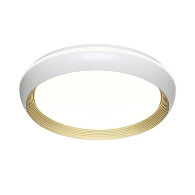 7650/ELN PALE SN 141 Светильник пластик/золотой LED 76Вт 3000/4000/6000К D480 IP43 CCT TOFIQ WHITE