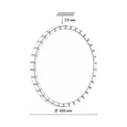 7648/ELN PALE SN 142 Светильник пластик/белый/золотой LED 76Вт 3000/4000/6000К D486 IP43 CCT ATABI GOLD