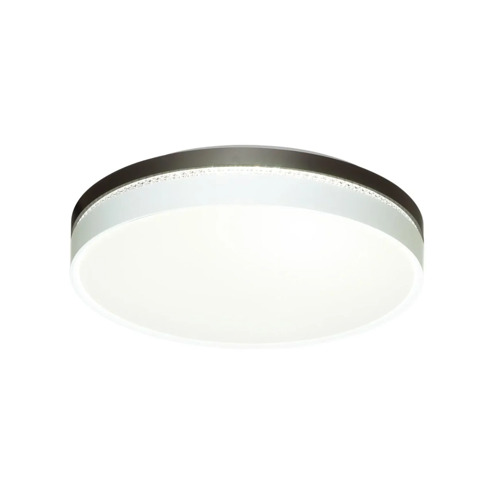 7668/DLN COLOR SN 152 Светильник пластик/белый/темно-коричневый LED 48Вт 3000/4000/6000К D415 IP43 CCT NOHAVA BROWN