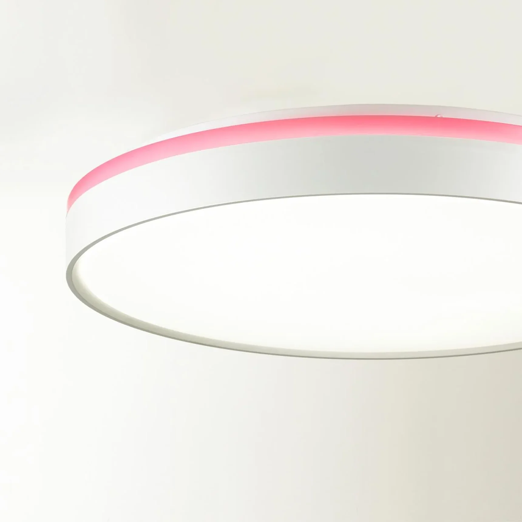 7708/ELN COLOR SN 154 Светильник пластик/розовый LED 76Вт 3000/4000/6000К D500 IP43 CCT KEZO PINK