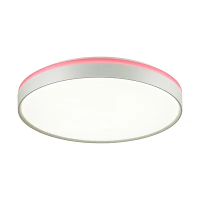 7708/ELN COLOR SN 154 Светильник пластик/розовый LED 76Вт 3000/4000/6000К D500 IP43 CCT KEZO PINK
