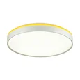 7709/ELN COLOR SN 154 Светильник пластик/желтый LED 76Вт 3000/4000/6000К D500 IP43 CCT KEZO YELLOW