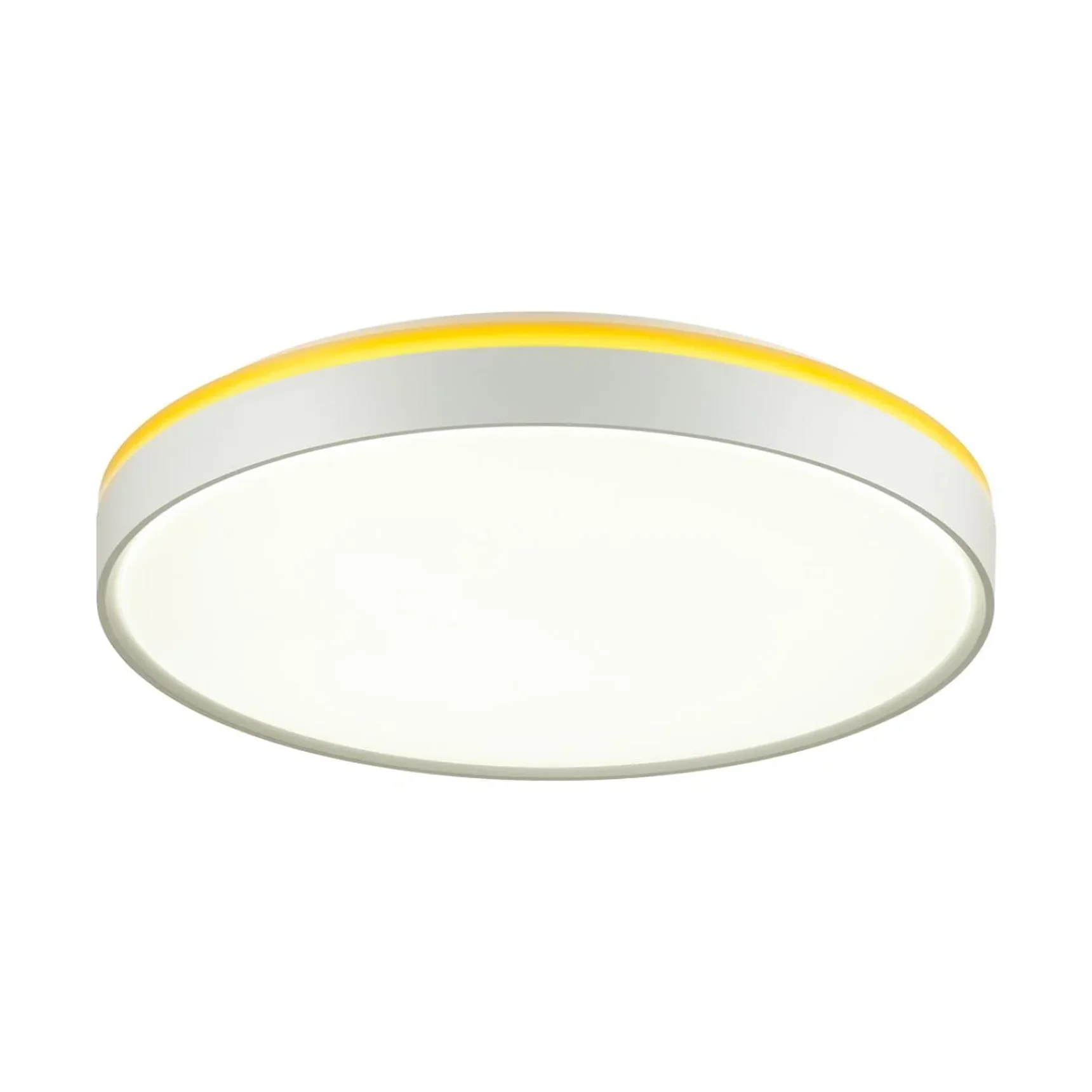 7709/ELN COLOR SN 154 Светильник пластик/желтый LED 76Вт 3000/4000/6000К D500 IP43 CCT KEZO YELLOW