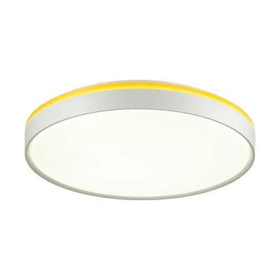 7709/ELN COLOR SN 154 Светильник пластик/желтый LED 76Вт 3000/4000/6000К D500 IP43 CCT KEZO YELLOW